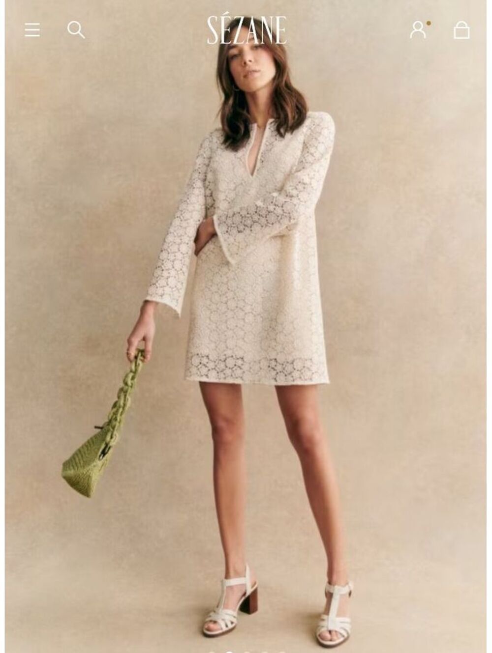 Sezane Enza Dress